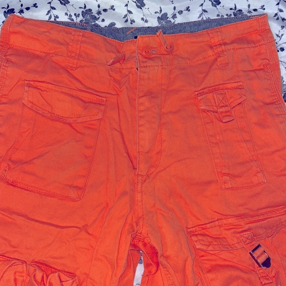 Sean John Orange Shorts - Picture 3 of 5